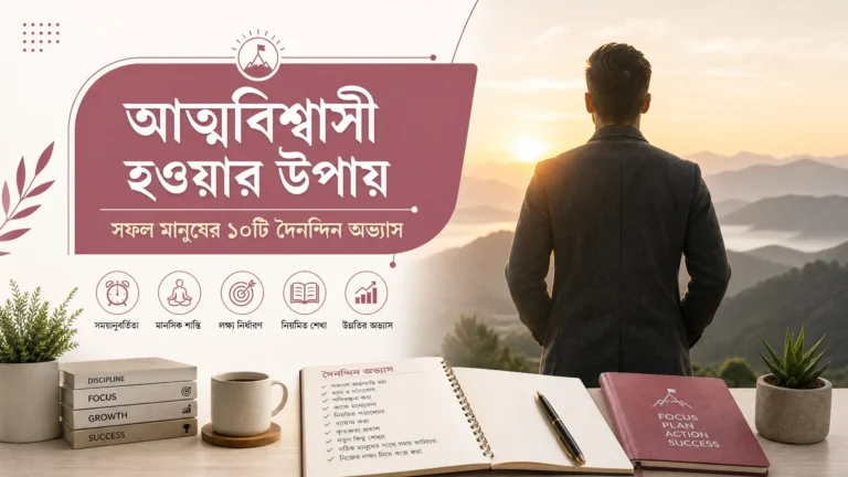 আত্মবিশ্বাস বাড়ানোর উপায়